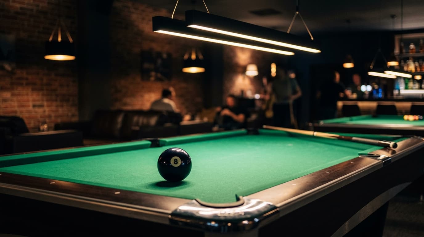 Late night pool sessions at KAFEYA. π±π₯ #BilliardMakassar
